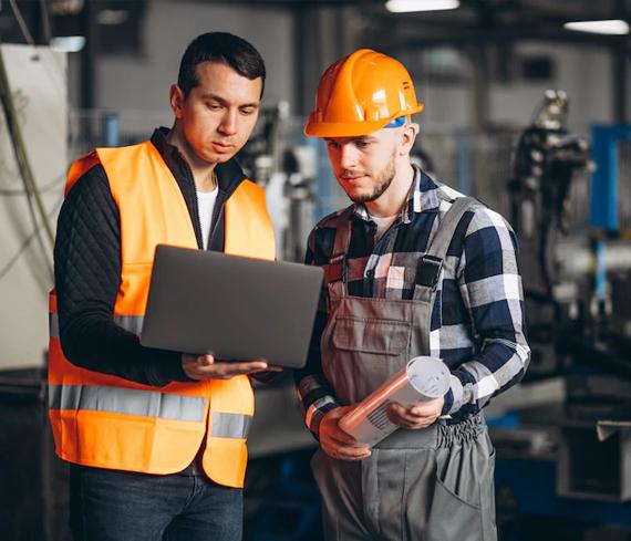 Operations engineer on site